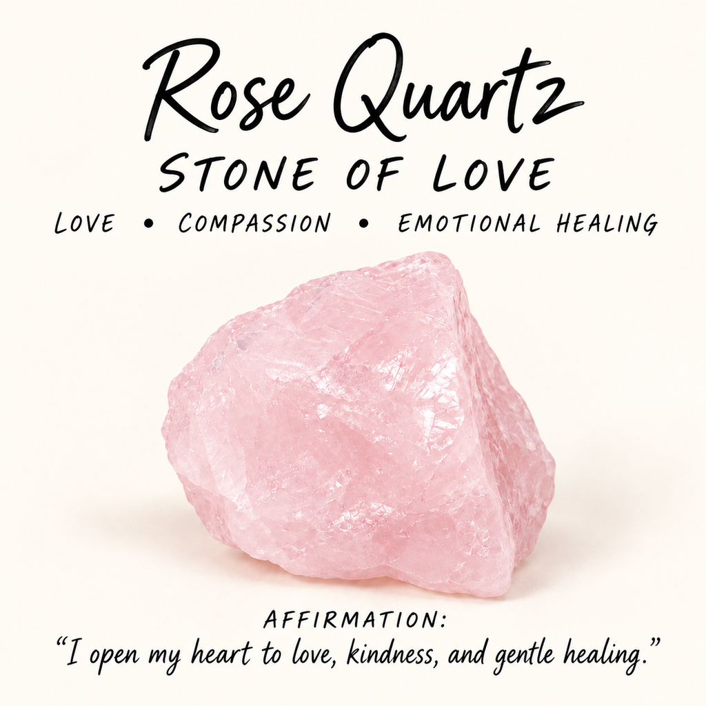 Rose Quartz Raw Crystal