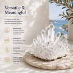 Clear Quartz Raw Crystal – Clarity & Focus