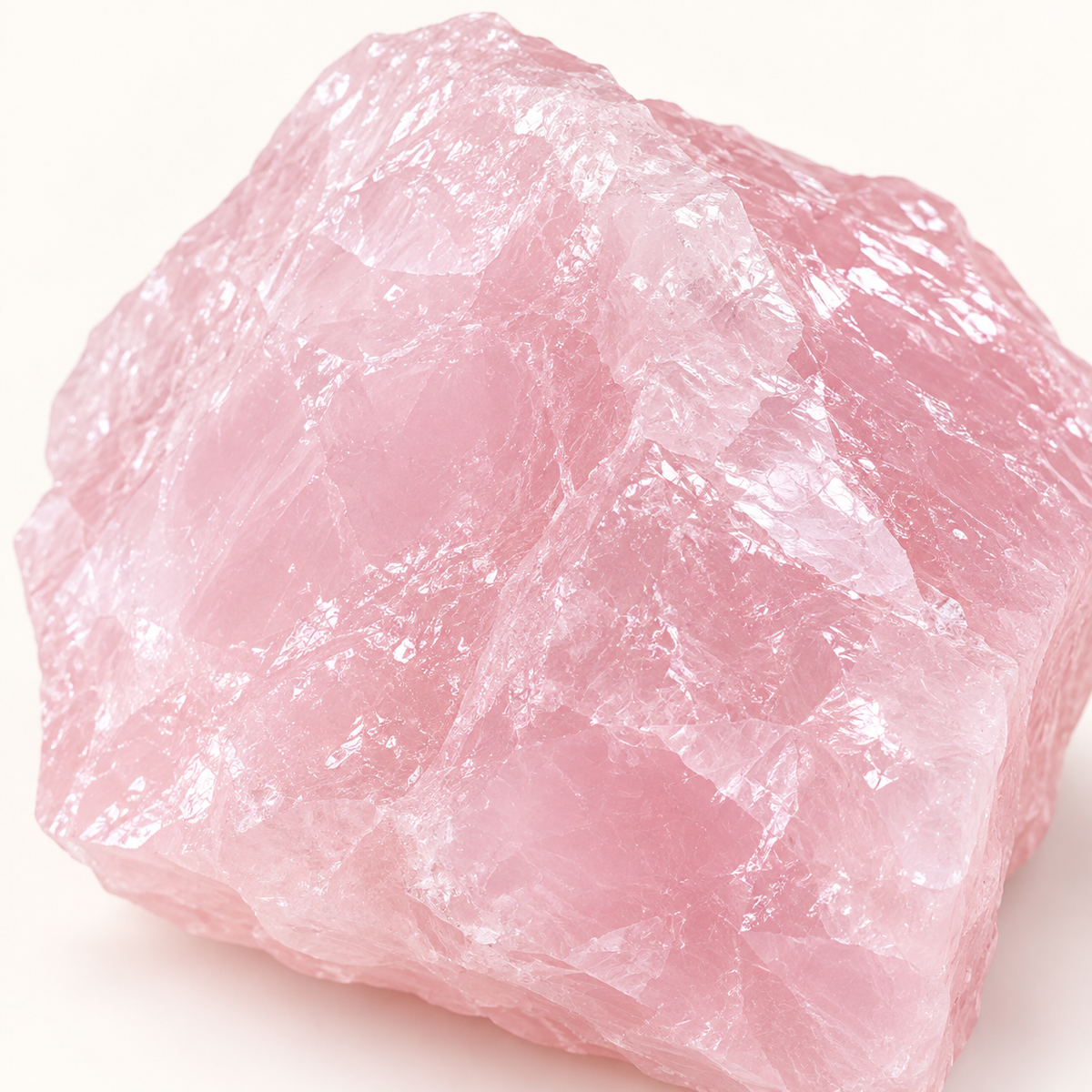 Rose Quartz Raw Crystal