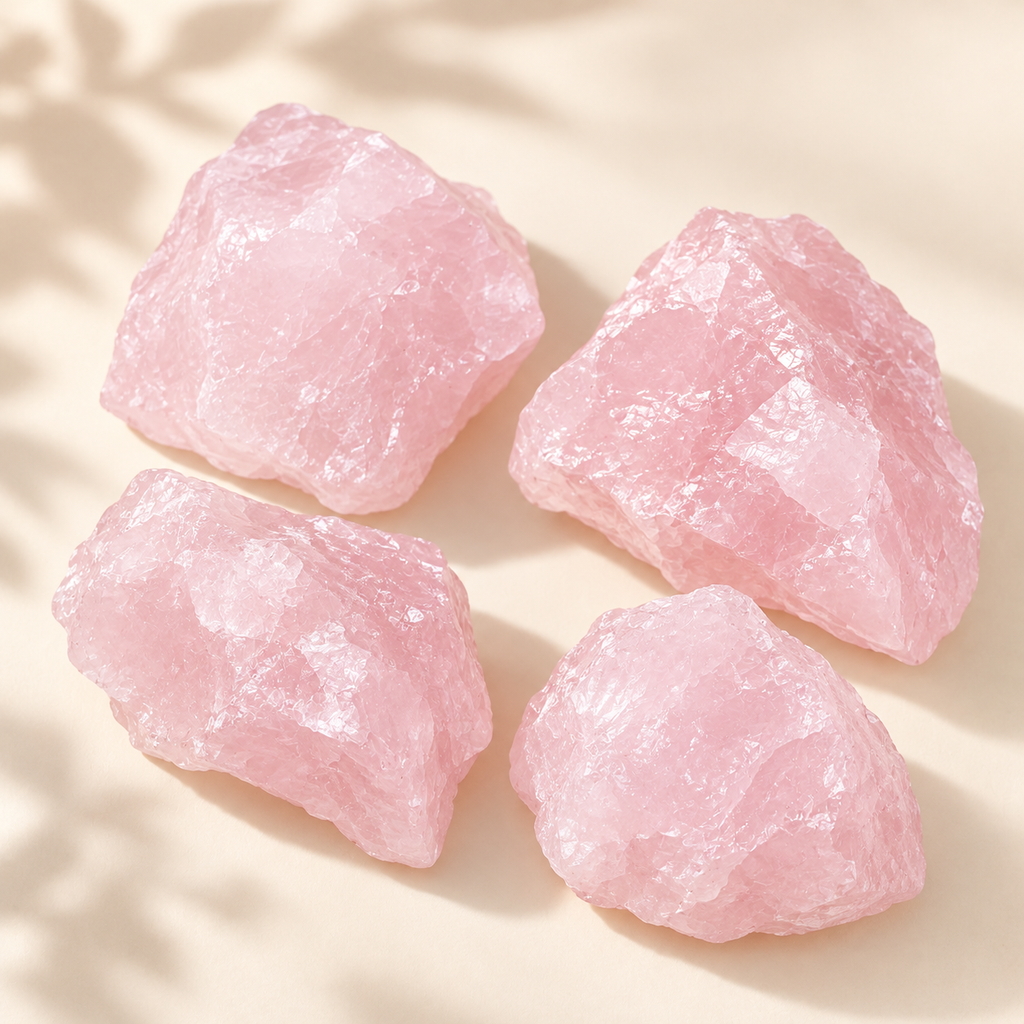 Rose Quartz Raw Crystal